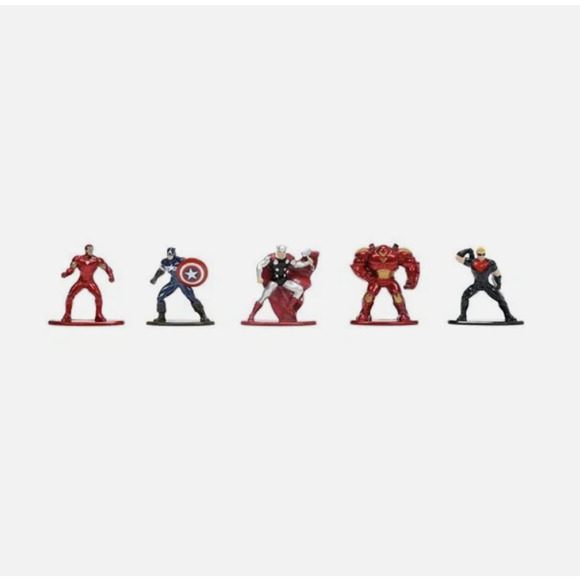 Jada * Marvel 20-Piece Set Wave 6 * Nano Metalfigs Metal Mini Figures 1 2/3" - Picture 7 of 7